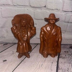 VTG 80’s Red Mill Manufacturing boy & girl figurines by Pam Talley Stoneburner